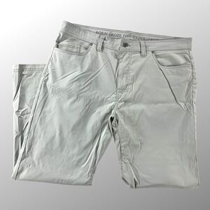 Prana Pants 40x30 Mens Brion‎ II Slim Pant Gray Lightweight Stretch
